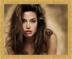 Картина в раме - Angelina Jolie - Анжелина Джоли Картина в раме - Angelina Jolie - Анжелина Джоли
