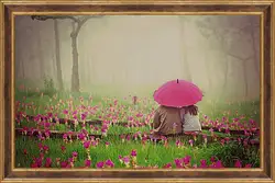 Картина в раме - Любовь Картина в раме - Любовь