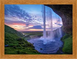 Картина в раме - Водопад Картина в раме - Водопад