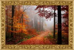 Картина в раме - Осень Картина в раме - Осень