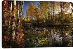 Постер на подрамнике - Осень Постер на подрамнике - Осень