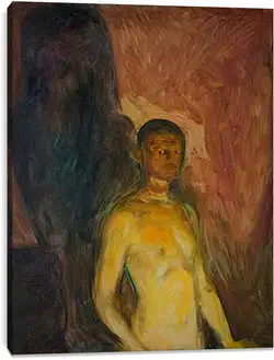 Постер на подрамнике - Self-Portrait in Hell Постер на подрамнике - Self-Portrait in Hell