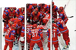 Модульная картина - Сборная России по хоккею Модульная картина - Сборная России по хоккею