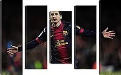 Модульная картина - Лионель Месси (Lionel Andres Messi ) Футбол Модульная картина - Лионель Месси (Lionel Andres Messi ) Футбол