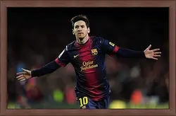 Картина в раме - Лионель Месси (Lionel Andres Messi ) Футбол Картина в раме - Лионель Месси (Lionel Andres Messi ) Футбол