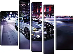 Модульная картина - Форд Мустанг (Ford Mustang) Модульная картина - Форд Мустанг (Ford Mustang)