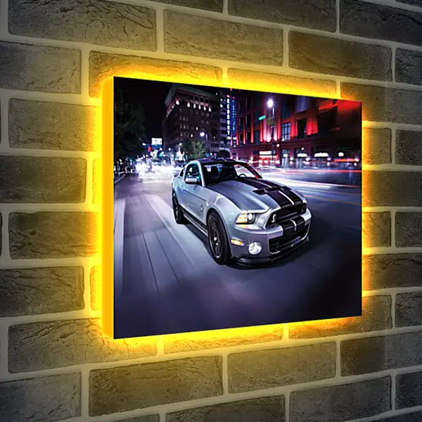 Лайтбокс световая панель - Форд Мустанг (Ford Mustang) Лайтбокс световая панель - Форд Мустанг (Ford Mustang)