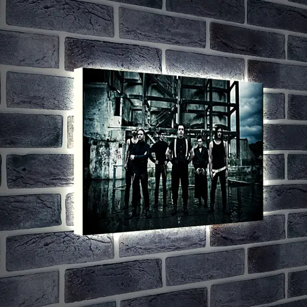 Лайтбокс световая панель - Rammstein (Рамштайн) Лайтбокс световая панель - Rammstein (Рамштайн)