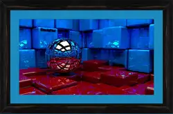 Картина в раме - Шар 3D Картина в раме - Шар 3D