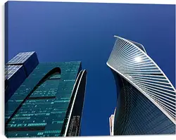 Постер на подрамнике - Москва Сити Постер на подрамнике - Москва Сити