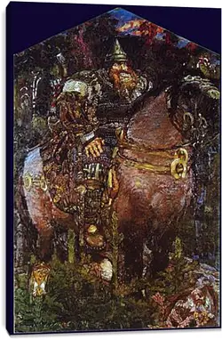 Постер на подрамнике - Богатырь Постер на подрамнике - Богатырь