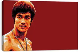 Постер на подрамнике - Брюс Ли (Bruce Lee) Постер на подрамнике - Брюс Ли (Bruce Lee)