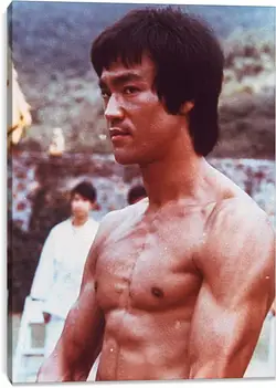 Постер на подрамнике - Брюс Ли (Bruce Lee) Постер на подрамнике - Брюс Ли (Bruce Lee)