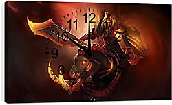 Часы картина - dota 2, art, chaos knight Часы картина - dota 2, art, chaos knight