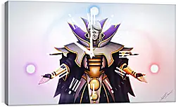 Часы картина - invoker, dota 2, art Часы картина - invoker, dota 2, art
