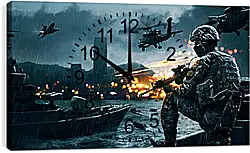 Часы картина - battlefield 4, game, ea digital illusions ce Часы картина - battlefield 4, game, ea digital illusions ce