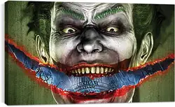 Постер на подрамнике - joker, batman, games Постер на подрамнике - joker, batman, games