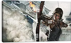 Часы картина - tomb raider definitive edition, crystal dynamics, lara croft Часы картина - tomb raider definitive edition, crystal dynamics, lara croft