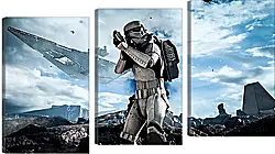 Модульная картина - star wars, battlefront, electronic arts Модульная картина - star wars, battlefront, electronic arts