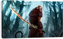 Постер на подрамнике - jugg, dota 2, art Постер на подрамнике - jugg, dota 2, art