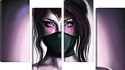 Модульная картина - lanaya, dota 2, art Модульная картина - lanaya, dota 2, art