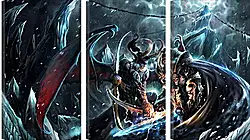 Модульная картина - warcraft 3, tft, art Модульная картина - warcraft 3, tft, art