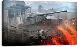 Постер на подрамнике - world of tanks, wargaming net, wot Постер на подрамнике - world of tanks, wargaming net, wot