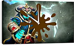 Часы картина - dota 2, storm spirit, gifts of fortune set Часы картина - dota 2, storm spirit, gifts of fortune set