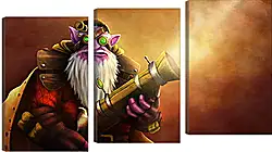 Модульная картина - kardel sharpeye, dota 2, sniper Модульная картина - kardel sharpeye, dota 2, sniper
