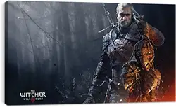 Постер на подрамнике - the witcher 3 wild hunt, art, hero Постер на подрамнике - the witcher 3 wild hunt, art, hero