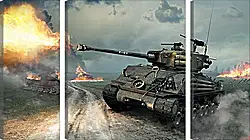 Модульная картина - world of tanks, world of tanks xbox 360 edition, world of tanks blitz Модульная картина - world of tanks, world of tanks xbox 360 edition, world of tanks blitz