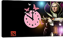 Часы картина - invoker, dota 2, 3d art Часы картина - invoker, dota 2, 3d art
