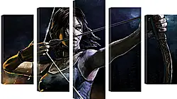 Модульная картина - lara croft, tomb raider, art Модульная картина - lara croft, tomb raider, art