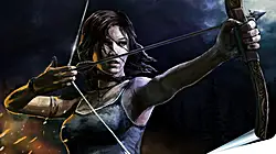 Плакат на стену - lara croft, tomb raider, art Плакат на стену - lara croft, tomb raider, art