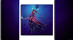 Модульная картина - death prophet, dota 2, regalia of the mortal coil Модульная картина - death prophet, dota 2, regalia of the mortal coil