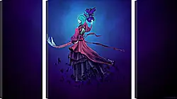 Модульная картина - death prophet, dota 2, regalia of the mortal coil Модульная картина - death prophet, dota 2, regalia of the mortal coil