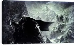 Постер на подрамнике - world of warcraft, character, mountain Постер на подрамнике - world of warcraft, character, mountain