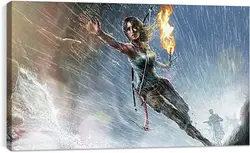 Постер на подрамнике - lara croft, tomb raider, girl Постер на подрамнике - lara croft, tomb raider, girl