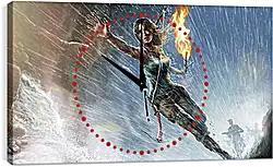 Часы картина - lara croft, tomb raider, girl Часы картина - lara croft, tomb raider, girl