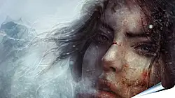 Плакат на стену - lara croft, tomb raider, face Плакат на стену - lara croft, tomb raider, face