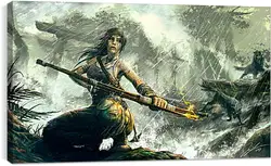 Постер на подрамнике - tomb raider, reborn, lara croft Постер на подрамнике - tomb raider, reborn, lara croft