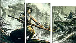Модульная картина - tomb raider, reborn, lara croft Модульная картина - tomb raider, reborn, lara croft