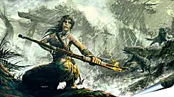 Плакат на стену - tomb raider, reborn, lara croft Плакат на стену - tomb raider, reborn, lara croft