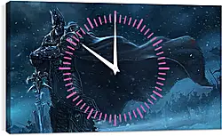Часы картина - warcraft, lich king, sword Часы картина - warcraft, lich king, sword