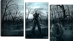 Модульная картина - the witcher, cd projekt red, sapkowski Модульная картина - the witcher, cd projekt red, sapkowski
