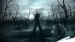 Плакат на стену - the witcher, cd projekt red, sapkowski Плакат на стену - the witcher, cd projekt red, sapkowski