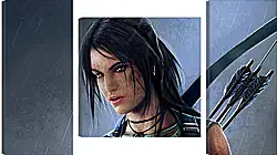 Модульная картина - tomb raider, reborn, lara croft Модульная картина - tomb raider, reborn, lara croft
