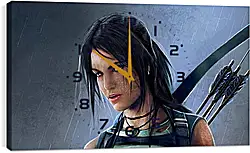 Часы картина - tomb raider, reborn, lara croft Часы картина - tomb raider, reborn, lara croft