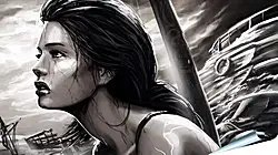 Плакат на стену - tomb raider, lara croft, girl Плакат на стену - tomb raider, lara croft, girl