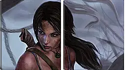 Модульная картина - lara croft, tomb raider, art Модульная картина - lara croft, tomb raider, art